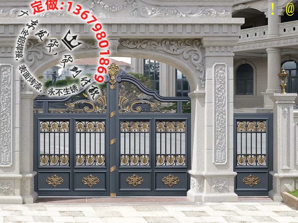 别墅大门_铝艺大门_乡村大门_住宅大门_庭院大门